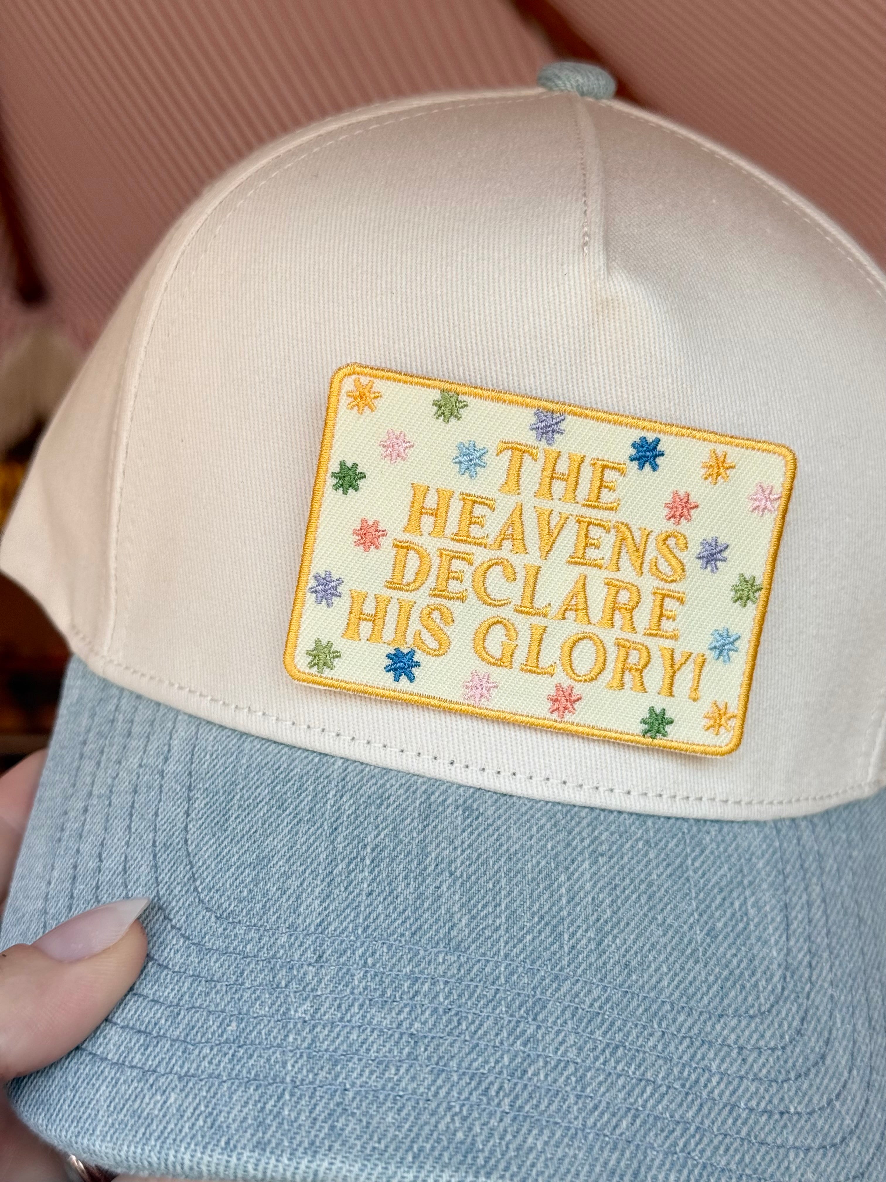 Heavens Declare His Glory-Denim *PRE-ORDER*