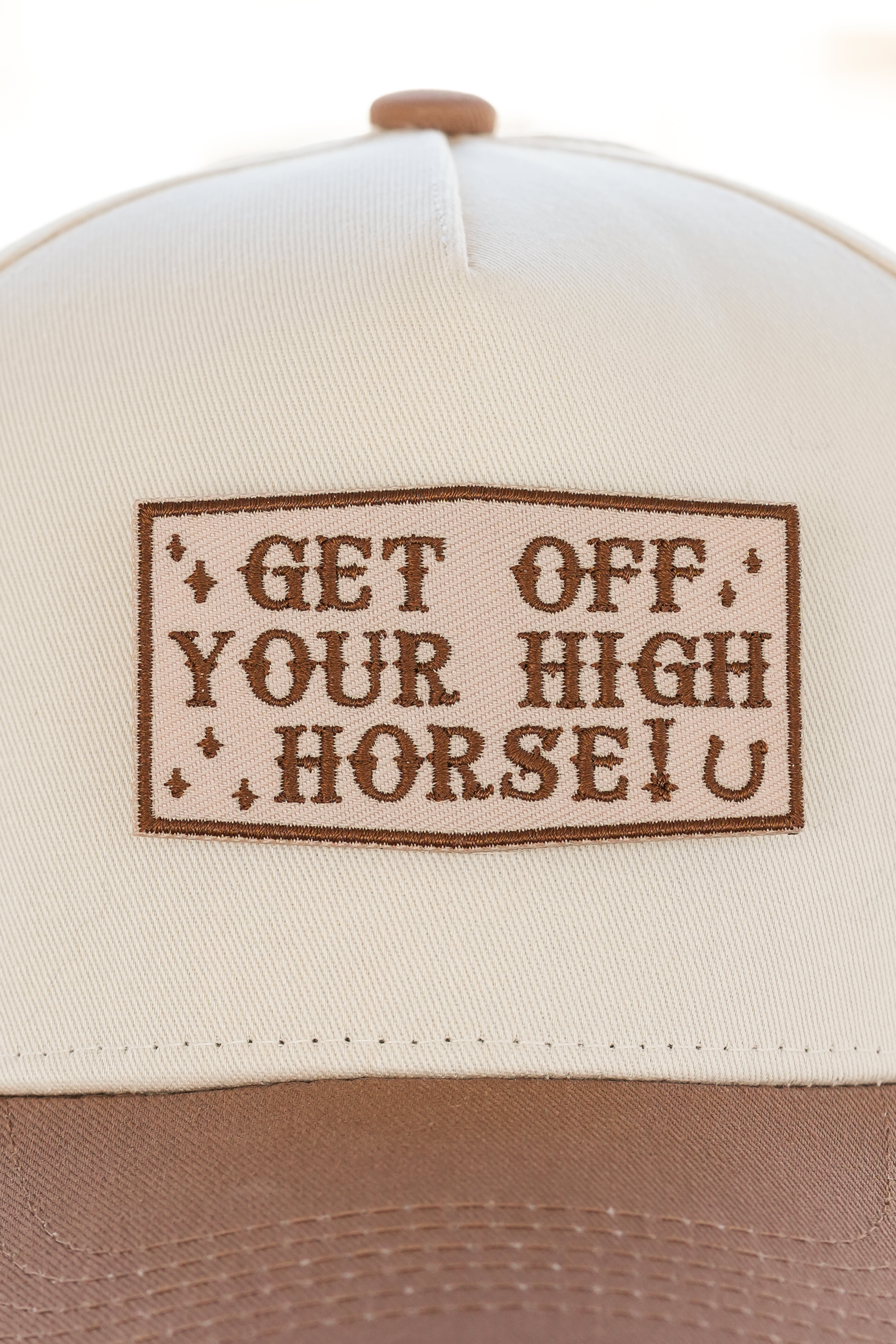 Get Off Your High Horse