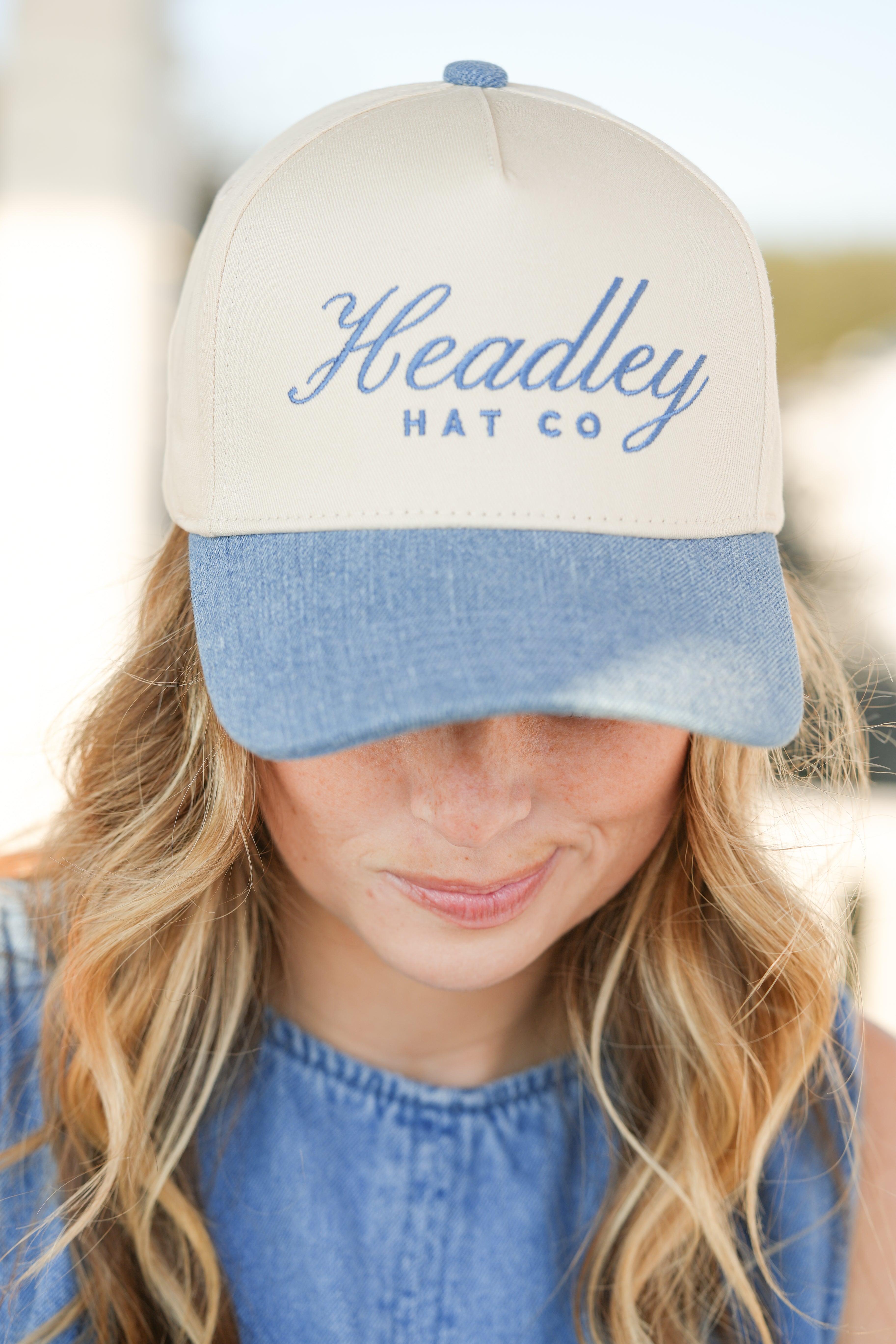 Headley Denim Brim