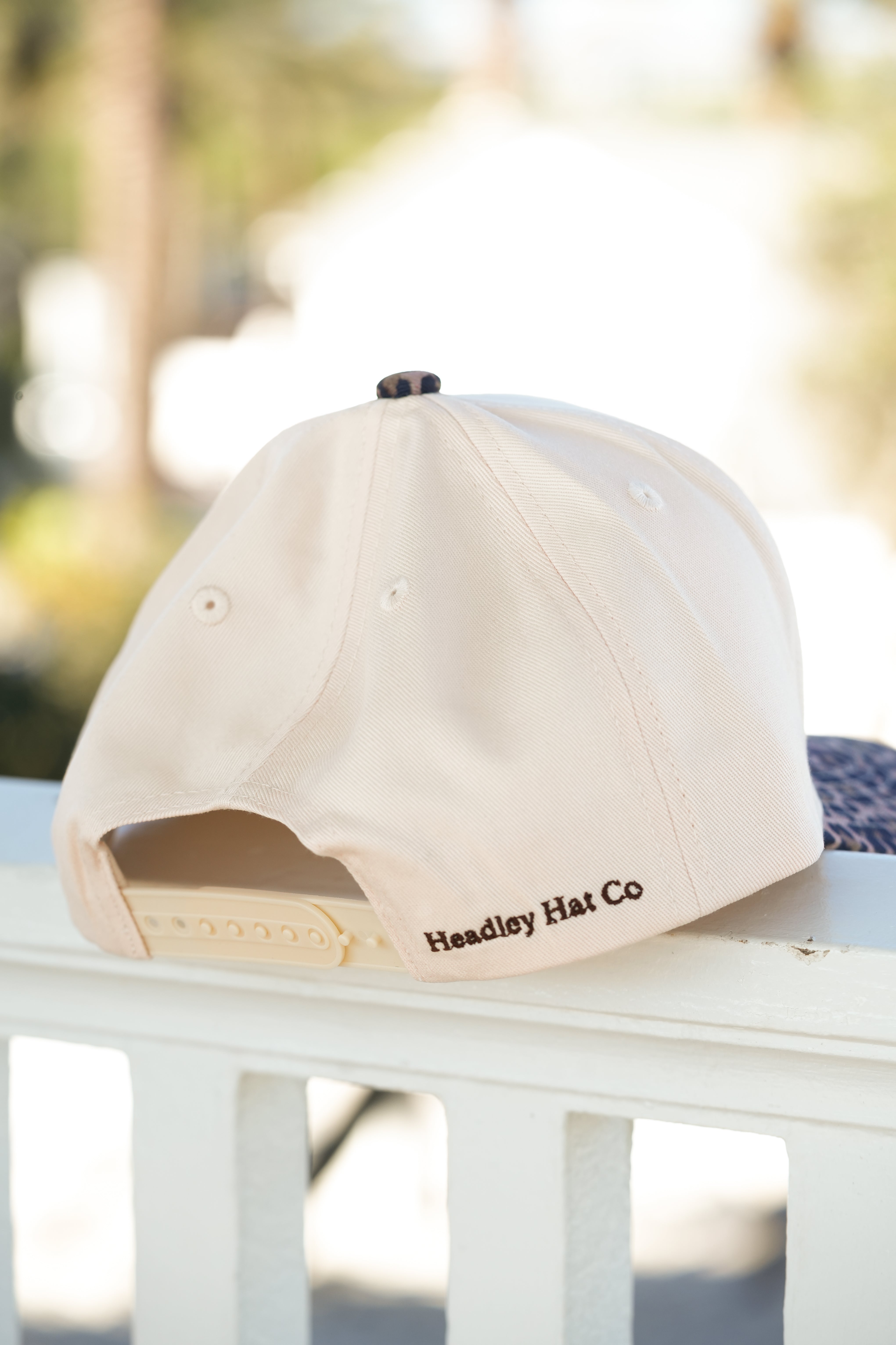 Red Headley Cheetah Brim